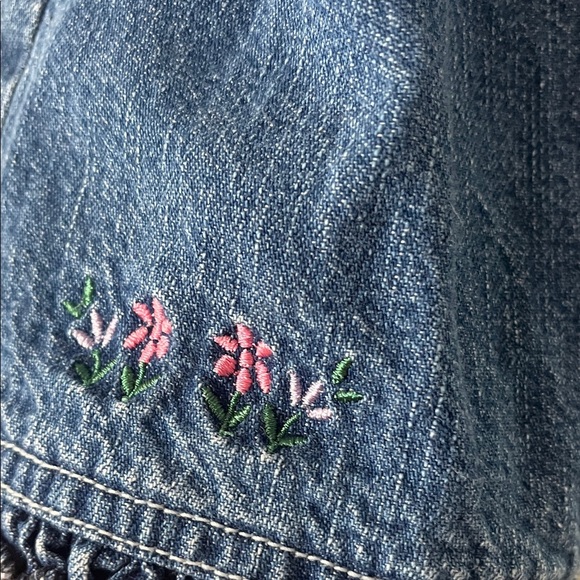 Roots Blue Denim Kids Casual Dress - Picture 3 of 7